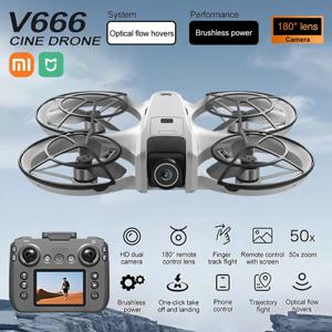 Xiaomi Mijia 미니 V666 드론 4K 전문 WIFI 5G Dron 장애물 회피 브러시리스 고도 헤드리스 모드 RC Quadcopter Toys