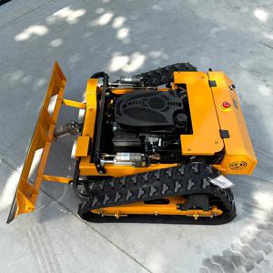 맞춤형 핫 탑 소형 크롤러 원격 제어 모어 농장 잔디 블레이드 자동 잔디 깎는 기계 로봇 간단한 상업 잔디 깎기