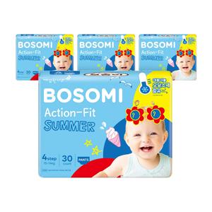 보솜이 액션핏 썸머 팬티 대형 30개입 x 4팩