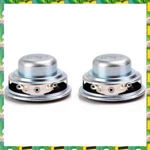 3C Electron 2개 40MM 미니 오디오 휴대용 스피커 16 코어 4옴 5W 풀레인지 스피커 고무 측면 마그네틱 스피커, 2개 4