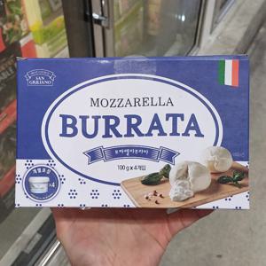[코스트코] 유로포멜라 모짜렐라 부라타 치즈 100g x 4