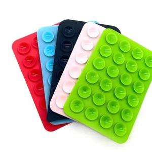 JCYECF 1pc 휴대 전화 고정 장치 용 실리콘 흡입 패드 흡입 컵 백업 접착 실리콘 고무 범용 충전기 가죽