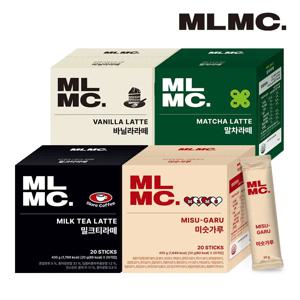 MLMC 미숫가루/라떼 3종 모음 (바닐라라떼/블랙티라떼/말차라떼)