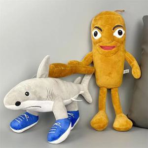 새로운 Tungtungtung Sahur Tralala 봉제 동물 Telalaero Telala SHARK 애니메이션 플러시 봉제 인형 Peluches 인형 장난감 선물
