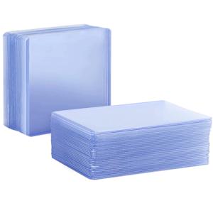 25PCS 투명 PVC 카드 슬리브 게임 카드 하드 플라스틱 카드 슬리브 카드 보호 카드 홀더 트레이딩 카드 케이스
