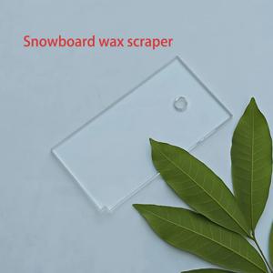 스노보드 유지 관리 와이퍼, 스키 도구, 스크레이퍼 스노보드 왁스 스크레이퍼, 더블 보드 왁싱 제거 도구 스노보드 왁스
