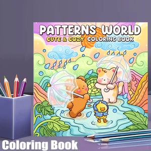 성인용 파트너스 컬러링 북 28페이지 |   색칠책, 크리스마스, 추수감사절을 위한 그림 용품