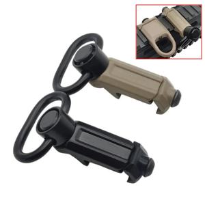 전술용 퀵 디태치 RSA GBB 버클 QD 슬링 스틸 마운트 어댑터 20mm 레일 호환 사냥 도구 버클 클립 액세서리