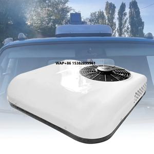 차량용 루프 장착형 12볼트 루프탑 에어컨 DC 12V 24V 전기 주차 에어컨 (자동차, 밴, 트럭, 버스, 카라반용)