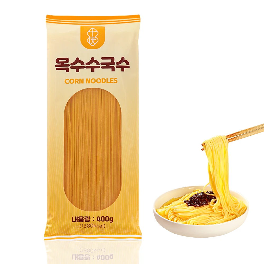 100% 옥수수국수