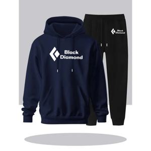 2025년 가을 겨울 남성 스포츠웨어 캐주얼 러닝 피트니스 세트 후드 스웨트셔츠 스포츠 바지 남녀 모두에게 적합