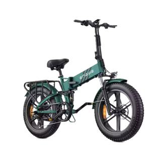 Engwe 20인치 전기 자전거 엔진 프로 2.0 접이식 전기 산악 자전거 풀 서스펜션 52V 750W 팻 타이어 전기 자전거 유럽 창고