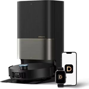 뉴브 드리미 X50 울트라 로봇 진공청소기 및 물걸레 청소기, 자동 먼지 비움 및 물걸레 자가 세척 기능, 20,000Pa 흡입력, 2개 구매 시 1개 무료