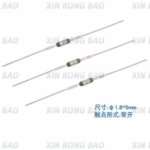 DIY 진동 저항 전자 NO 스위치, 리드 스위치 RI-80, 정상 개방 자기 유도, Arduino용, 1.8*5mm, 5PCs