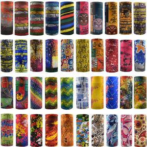 남성 여성 방풍 머리띠 튜브 두건 Headscarf 야외 사이클링 마스크 탄성 원활한 스카프 머리 얼굴 목 차양 칼라