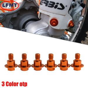 M6*12 프론트 포크 가드 볼트 나사 KTM SX SX-F XC XC-F EXC EXC-F XC-W XCF-W GasGas EX EC 125 250 300 350 450 500 CC 2000-2023