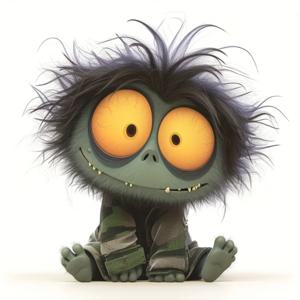 1PC 귀여운 작은 좀비 해골 방수 오토바이 스티커 DIY 오토바이 사이드 패널 연료 탱크 페어링 비닐 데칼 장식