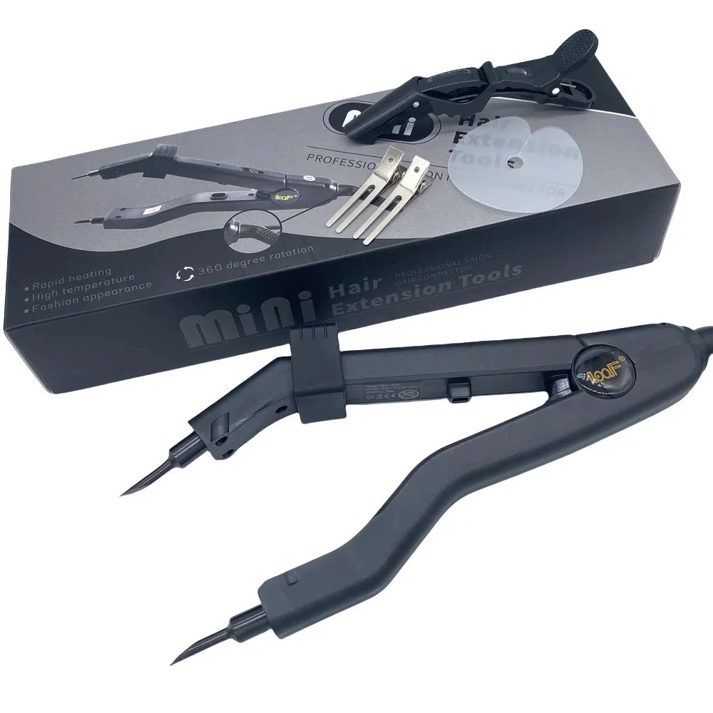 JR-609C 24mm 미니 가열 샤프 팁 블랙 히트 헤어 커넥터 온도 조절 가능 샤프 가열 팁