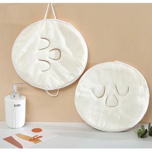 재사용 가능한 온냉 압축 페이스 타올 마스크 - 온냉 스킨 케어를 위한 보습 페이셜 스티머, 부드럽고 부드러운