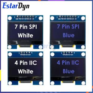 Estardyn RoHS 1.3인치 OLEDWhite/Blue SPI/IIC I2C 통신 색상 128X64 1.3인치 OLED LCD 디스플레이 모듈 1.3
