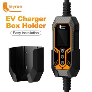 Feyree EV 충전기 홀더 고강도 후크 쉬운 설치 휴대용 EV 충전기 7KW 11KW EVSE 용 고정 벽 마운트