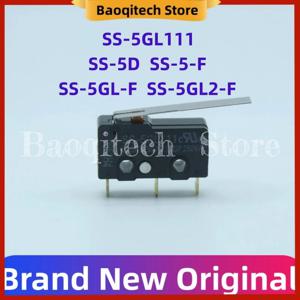 오리지널 리미트 마이크로 스위치 SS-5D SS-5GL111 SS-5 -F SS-5GL-F SS-5GL2-F, OMRON 여행 스위치 단추, 0.49N 5A, 5 개, 10 개