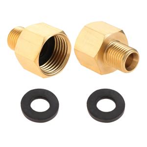 LPG 가스 어댑터, 1/2 인치 R x 1/4 인치 LKS 가스 스토브 피팅 가스 호스 커넥터, 가스 쿠커 캠핑 스토브용 구리 전환