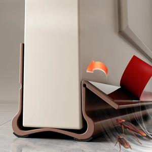 Eonomic PVC 유연한 문짝 하단 씰링 스트립, 문짝 드래프트 스토퍼 씰링 스트립, 내열 개스킷 웨더스트립 드래프트 가드