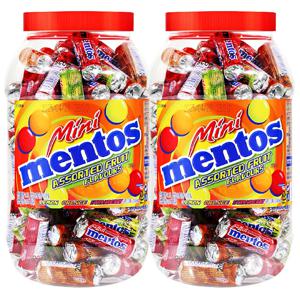 멘토스 미니 뉴레인보우 100입 2개