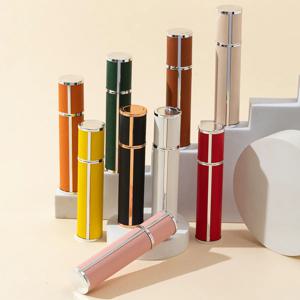 1PC 누출 방지 10ml 여행용 향수 분무기 - 휴대용, 보충 가능한 미니 코롱 디스펜서, 유리 내부 병