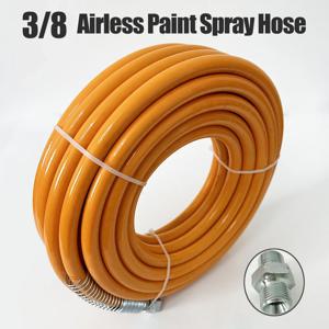 3/8 에어리스 페인트 스프레이 호스 업그레이드 된 두꺼운 짠 섬유 층 분무기 건 파이프 용 고압 유연한 섬유 나일론 튜브