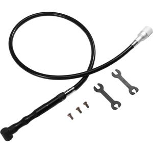 A002 1세트 엘보 핸드 피스 + 3mm 전기 그라인더 트랜스퍼 헤드 부품용 샤프트 사용