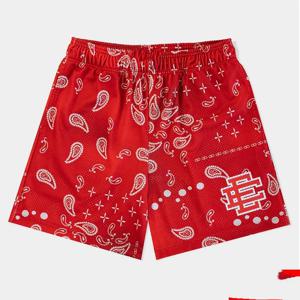 Eric Emanuel EE 기본 짧은 NEW YORK CITY SKYLINE 2022 새로운 남성 피트니스 운동 반바지 통기성 메쉬 캐주얼 반바지