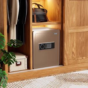 안전 가정용 소형 새 비밀번호 상자 안전 모든 강철 도난 방지 비밀번호 지문 안전 금고