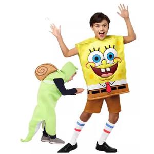 할로윈 의상 어린이용 스폰지밥 바퀴벌레 스퀴드워드 공연 의상 어린이날 단체 공연 재미있는 의상