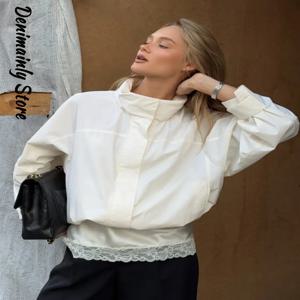 캐주얼 레드 지퍼 재킷 여성 스탠드 칼라 긴팔 포켓 스트릿 재킷 2025 가을 겨울 신상 여성 시크 솔리드 아우터