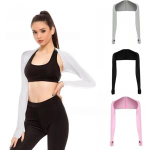 여름용 자외선 차단 숄 슬리브 야외 사이클링 숄 슬리브 다용도 패션 골프 UV 보호 숄 슬리브