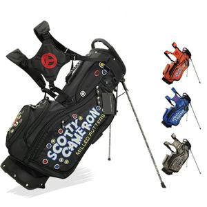 스코티 캐머런 위장색 골프 랙 백 나일론 방수 스탠드 캐디 백