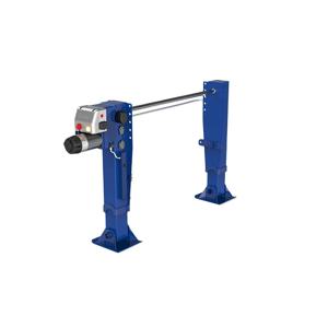 트럭 트레일러 랜딩 기어 최대 28톤 DC 24V 1.3KW 전기 세미 트레일러 랜딩 레그