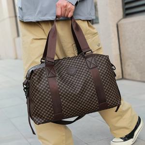 남녀공용 중성 색상 직사각형 여행 핸드백, 단기 출장에 적합하며 다양한 색상 디자인.