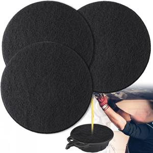 2/3/5PCS 오일 드레인 스플래시 패드 차고 용 안티 스플래시 오일 교환 매트 자동차 자동차 오일 변경 변속기 드레인 팬 매트