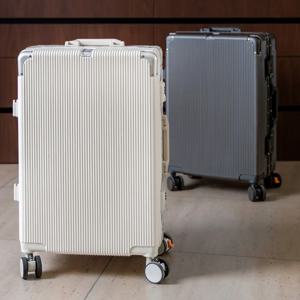 16/20/22/24/26/28인치 대용량 여행가방 패션 롤링 러기지 여행용 알루미늄 프레임 케이스 휠 포함 합금 트롤리 가방