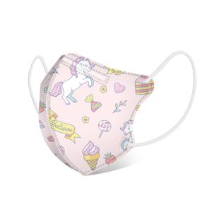 어린이 만화 인쇄 일회용 4층 보호 마스크 방진 보호 마스크 이어루프 입 마스크
