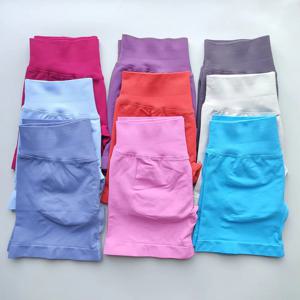 디요가 로고 임팩트 숏츠 세트 운동 스크런치 숏츠 세트 홀터 스포츠 피트니스 의류 짐 슈트 스크런치 숏츠