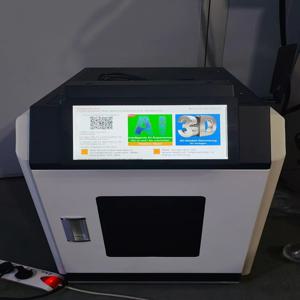 전문 크리스탈 볼 레이저 3D 내부 조각 기계 볼 인그레이버 그린 라이트/UV 레이저 1W LY-A04A 2개의 고정 장치 세트 포함