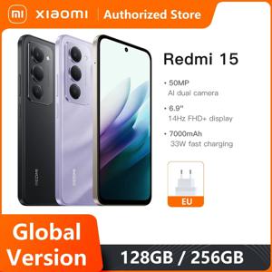 샤오미 레드미 15 글로벌 버전 스마트폰 6.9인치 FHD+ 도트디스플레이 50MP 카메라 7000mAh 33W IP64 스냅드래곤 685 128GB / 256GB ROM
