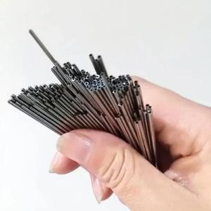 얇은 강철 튜브 정밀 강철 튜브 금속 튜브 스테인리스 스틸 파이프 외경 0.5mm 0.6mm 정밀 소형 파이프 커넥터