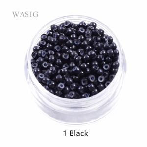 200pcs/500 Pcs 3.0mm 실리콘 나노 반지 구리 반지 실리콘 줄 지어 머리 구슬 머리 반지 머리 확장 도구