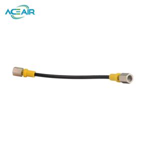 PCP 페인트볼 고압 호스 나일론 튜브 300bar/4500psi HP 호스 1/8NPT 암 연결 23cm 길이