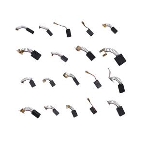 10Pcs 드릴 전기 그라인더 교체 카본 브러쉬 전기 모터 용 흑연 구리 예비 부품 흑연 브러시